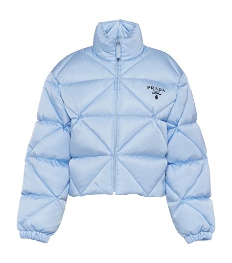 baby blue prada puffer jacket|prada puffer jacket for women.